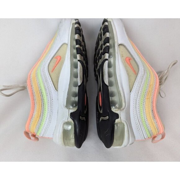 Nike Air 6.5 Max 97 Essential White Melon Mint Volt Shoes Sneakers Multicolored - Picture 6 of 16